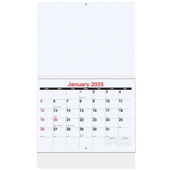 Custom Photo Wall Calendar - Custom Photo Wall Calendar - Image 3 of 3