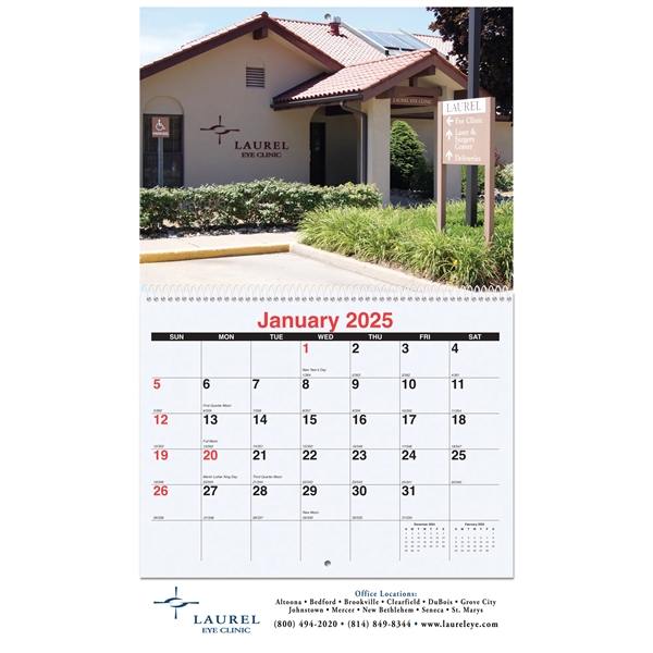 Custom Photo Wall Calendar - Custom Photo Wall Calendar - Image 1 of 3