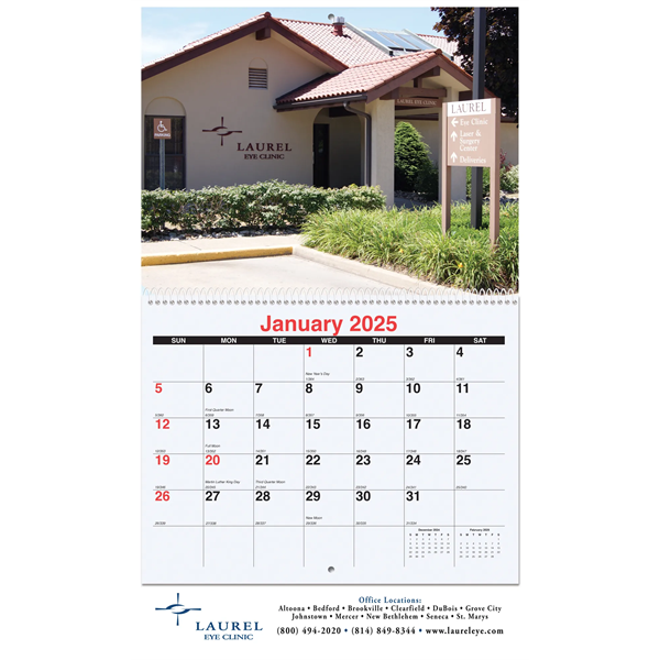 Custom 13 Photo Wall Calendar - Custom 13 Photo Wall Calendar - Image 0 of 3