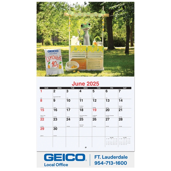 Custom 13 Photo Wall Calendar - Custom 13 Photo Wall Calendar - Image 1 of 3