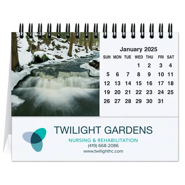 Waterways Tent Desk Calendar - Waterways Tent Desk Calendar - Image 0 of 1