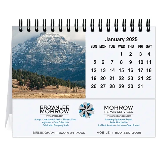 Majestic Outdoors Tent Desk Calendar - Majestic Outdoors Tent Desk Calendar - Image 0 of 1