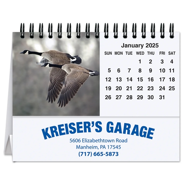 Wildlife Tent Desk Calendar - Wildlife Tent Desk Calendar - Image 0 of 1