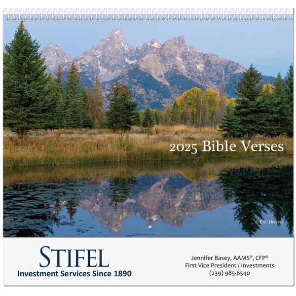 Bible Verses Monthly Wall Calendar - Bible Verses Monthly Wall Calendar - Image 2 of 3