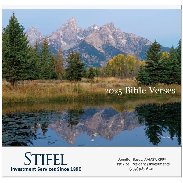 Bible Verses Monthly Wall Calendar - Bible Verses Monthly Wall Calendar - Image 3 of 3