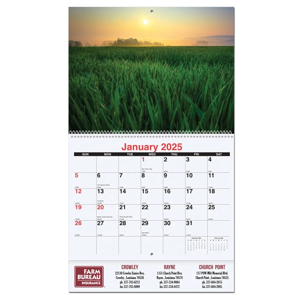Agriculture Wall Calendar - Agriculture Wall Calendar - Image 0 of 4