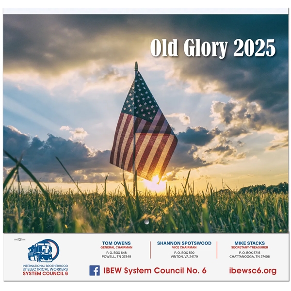 Old Glory Wall Calendar - Old Glory Wall Calendar - Image 3 of 4