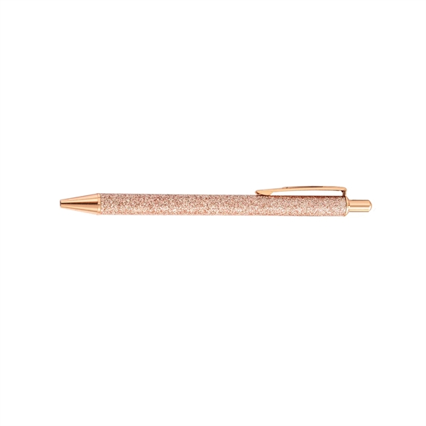 Glitter PU Leather Metal Pen - Glitter PU Leather Metal Pen - Image 7 of 10