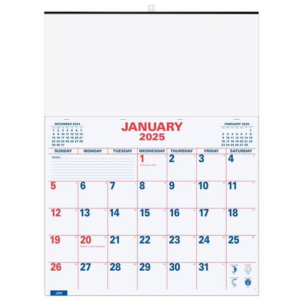 Large Memo Apron Wall Calendar - Large Memo Apron Wall Calendar - Image 1 of 1