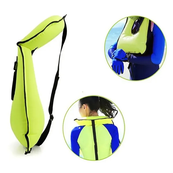 Adults Portable Inflatable Swim Vest - Adults Portable Inflatable Swim Vest - Image 2 of 4