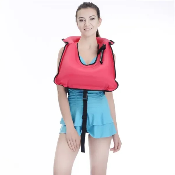 Adults Portable Inflatable Swim Vest - Adults Portable Inflatable Swim Vest - Image 3 of 4