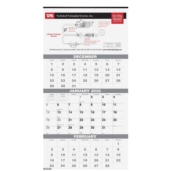 Commercial Wall Calendar - Commercial Wall Calendar - Image 1 of 2
