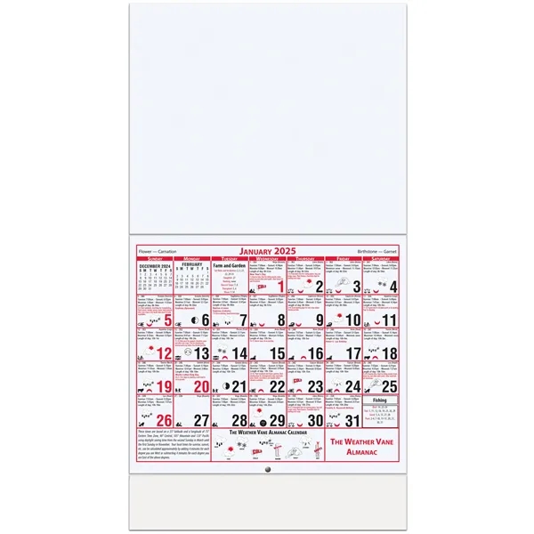 Weather Vane Almanac Calendar - Weather Vane Almanac Calendar - Image 3 of 4
