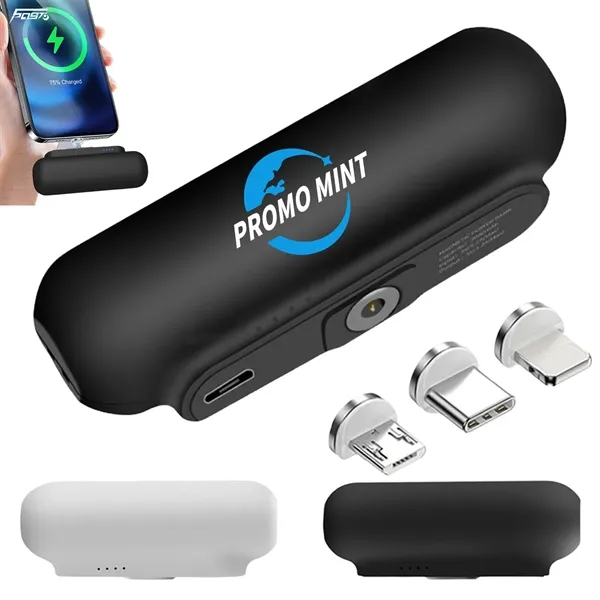 Portable Charger Magnetic For iPhone And Android - Portable Charger Magnetic For iPhone And Android - Image 0 of 4