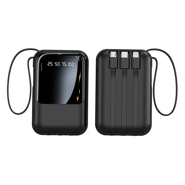 Fast Charging Built In Cables Power Bank - Fast Charging Built In Cables Power Bank - Image 2 of 6