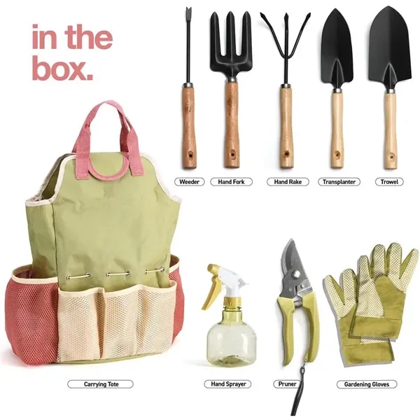 Hand Tool Set For Garden Pack of 9 - Hand Tool Set For Garden Pack of 9 - Image 1 of 8