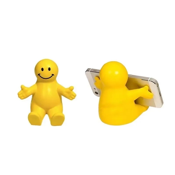 Custom Happy Dude Phone Holder Stress Reliever - Custom Happy Dude Phone Holder Stress Reliever - Image 1 of 7