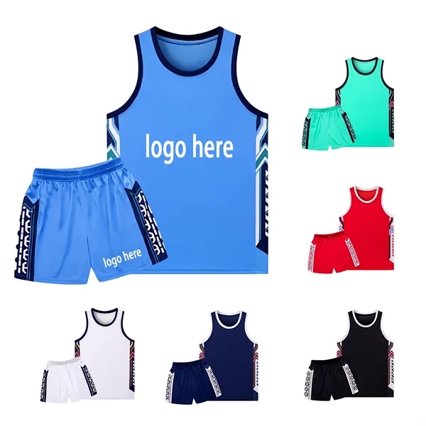 Sublimated Basketball Uniform Set - Sublimated Basketball Uniform Set - Image 0 of 2