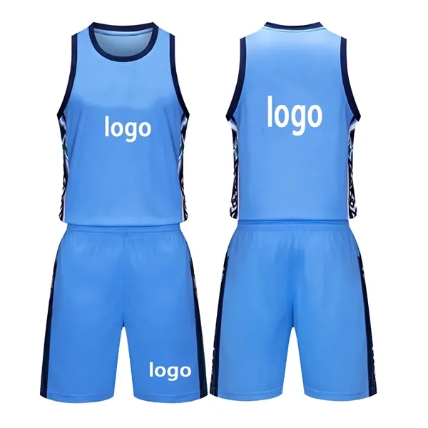 Sublimated Basketball Uniform Set - Sublimated Basketball Uniform Set - Image 1 of 2