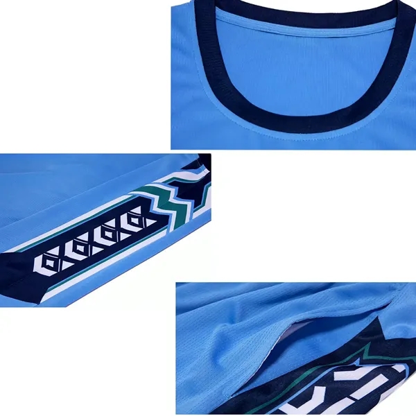 Sublimated Basketball Uniform Set - Sublimated Basketball Uniform Set - Image 2 of 2