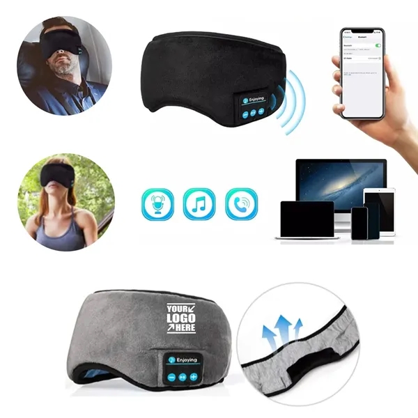 Wireless Speaker Sleep Mask - Wireless Speaker Sleep Mask - Image 0 of 1