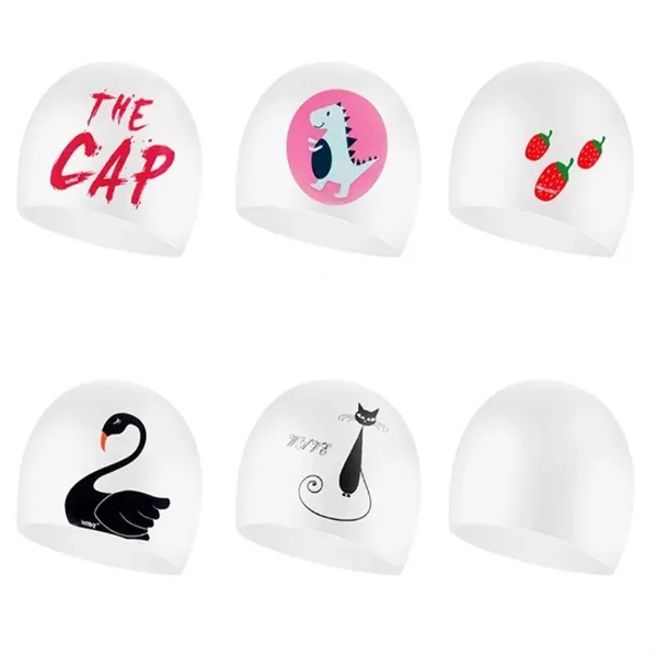 Waterproof  Silicone Swim Cap - Waterproof  Silicone Swim Cap - Image 3 of 6