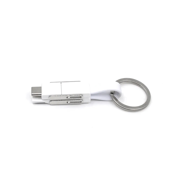 3 In 1 Magnetic Key Chain USB Charging Cable - 3 In 1 Magnetic Key Chain USB Charging Cable - Image 5 of 5