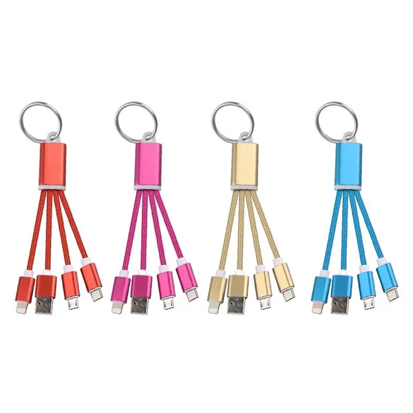 Multiple Charger Cord Keychain - Multiple Charger Cord Keychain - Image 5 of 5