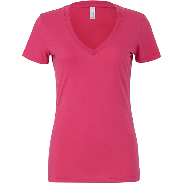 Bella + Canvas Ladies' Relaxed Jersey V-Neck T-Shirt - Bella + Canvas Ladies' Relaxed Jersey V-Neck T-Shirt - Image 195 of 220