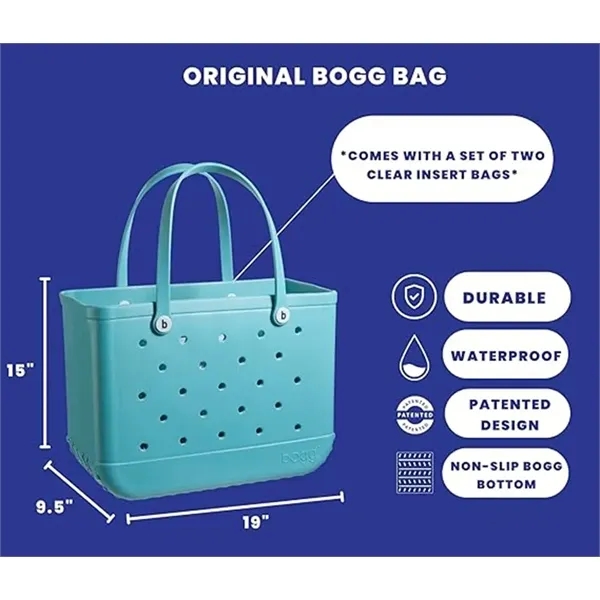 Large Waterproof Washable Beach Tote Bag - Large Waterproof Washable Beach Tote Bag - Image 1 of 3