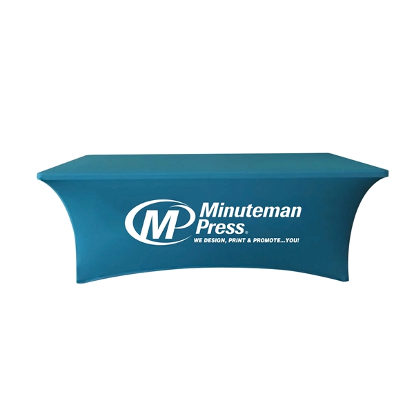 8' Closed-Back Stretch Table Throws - 8' Closed-Back Stretch Table Throws - Image 0 of 4