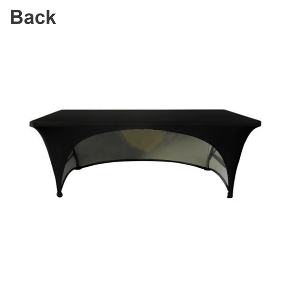 8' Open-Back Stretch Table Throws - 8' Open-Back Stretch Table Throws - Image 3 of 4