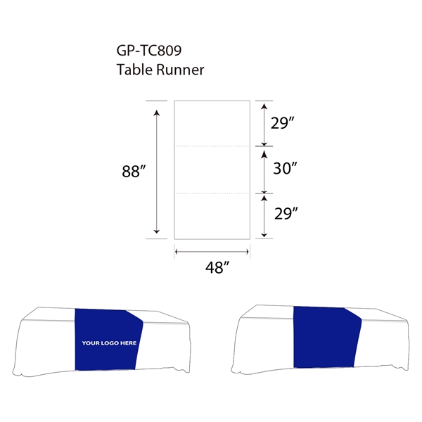 8' Table Runner - 8' Table Runner - Image 3 of 3