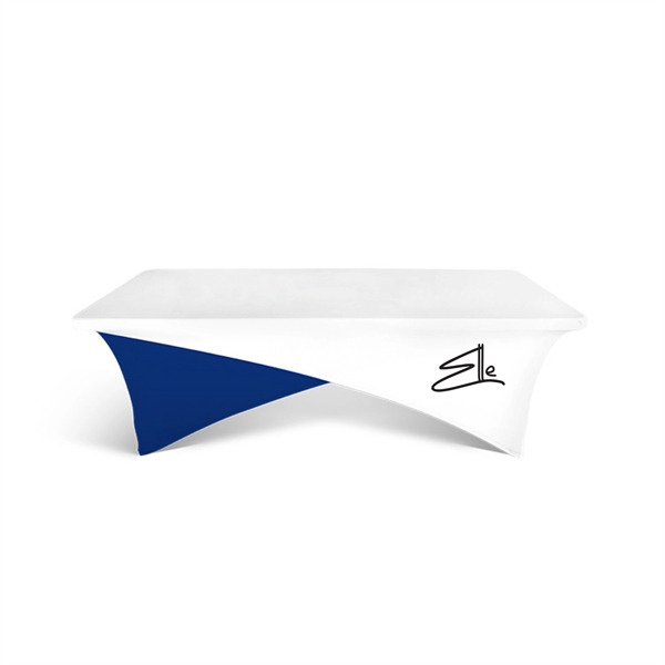 8' Cross Over Stretch Table Cover - 8' Cross Over Stretch Table Cover - Image 5 of 5