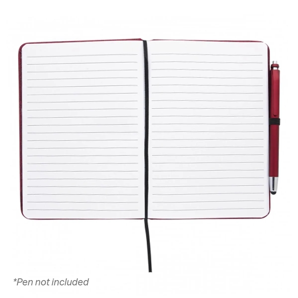 RPET Heathered Journal with pen loop - RPET Heathered Journal with pen loop - Image 9 of 9