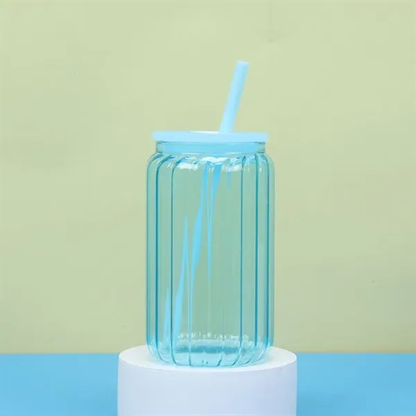 16oz Glass Water Cup - 16oz Glass Water Cup - Image 2 of 12
