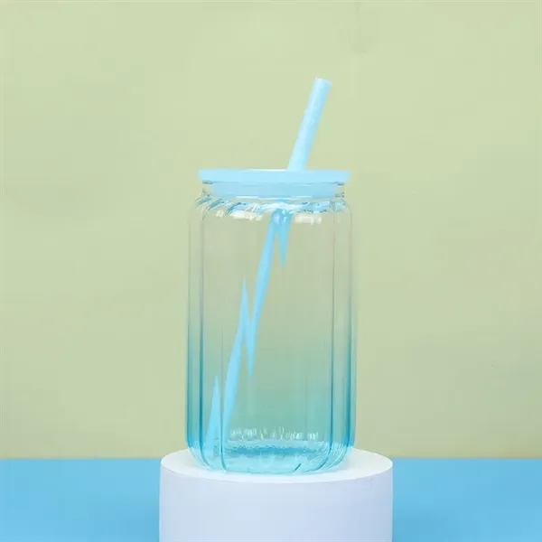 16oz Glass Water Cup - 16oz Glass Water Cup - Image 3 of 12