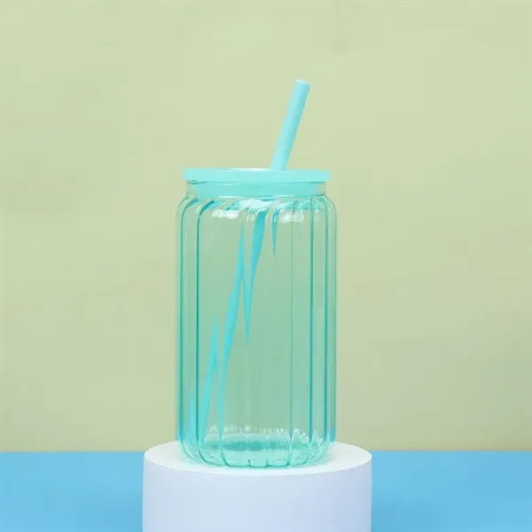 16oz Glass Water Cup - 16oz Glass Water Cup - Image 4 of 12