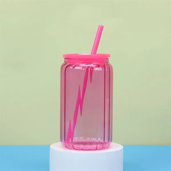 16oz Glass Water Cup - 16oz Glass Water Cup - Image 6 of 12