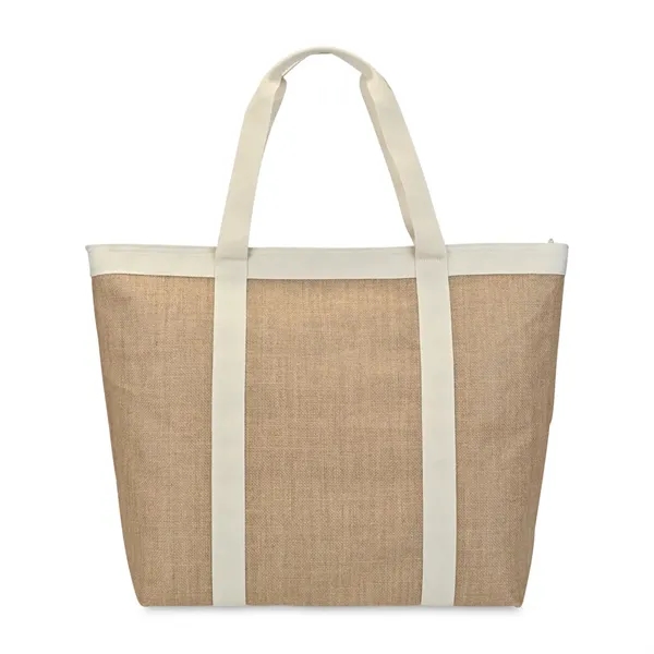 KEEPCOOL® Nairobi Jute Shopper Cooler - KEEPCOOL® Nairobi Jute Shopper Cooler - Image 2 of 7