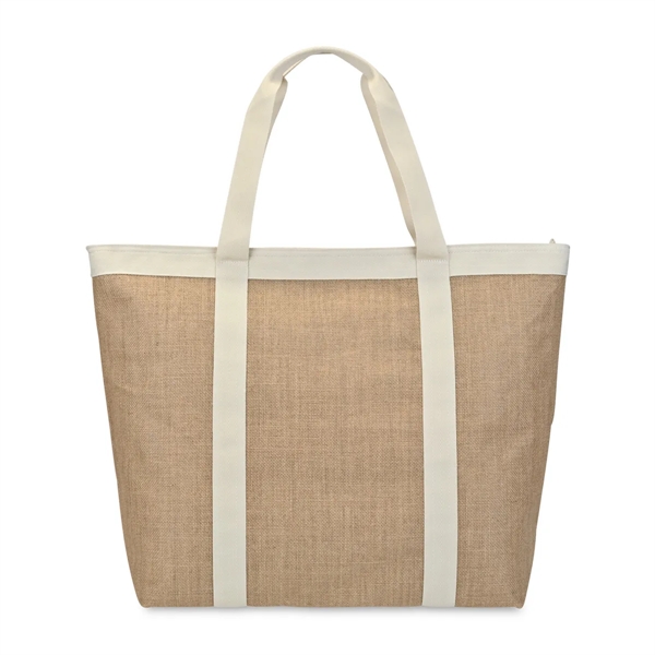KEEPCOOL® Nairobi Jute Shopper Cooler - KEEPCOOL® Nairobi Jute Shopper Cooler - Image 2 of 7
