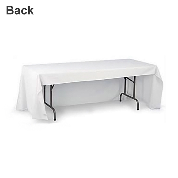 Custom 8' Open-Back Table Covers