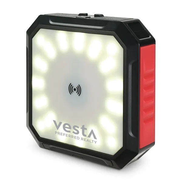 iLive™ Solar Power Bank & Light with Wireless Charger - iLive™ Solar Power Bank & Light with Wireless Charger - Image 0 of 10