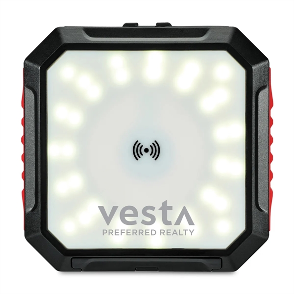 iLive™ Solar Power Bank & Light with Wireless Charger - iLive™ Solar Power Bank & Light with Wireless Charger - Image 4 of 10