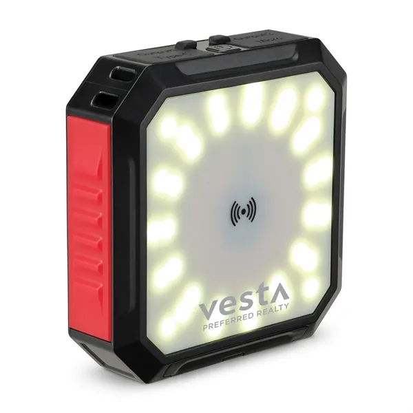 iLive™ Solar Power Bank & Light with Wireless Charger - iLive™ Solar Power Bank & Light with Wireless Charger - Image 9 of 10