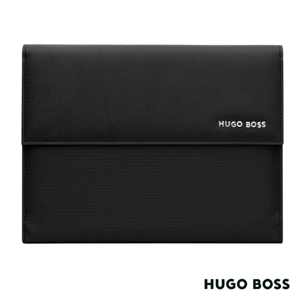 Hugo Boss® Pinstripe A5 Folder - Hugo Boss® Pinstripe A5 Folder - Image 1 of 1