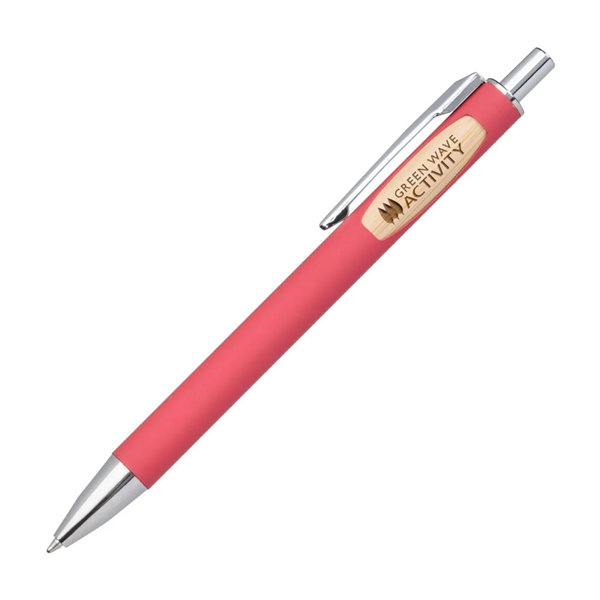 Sylvia Clicker Pen w/Bamboo Accent - Sylvia Clicker Pen w/Bamboo Accent - Image 6 of 9