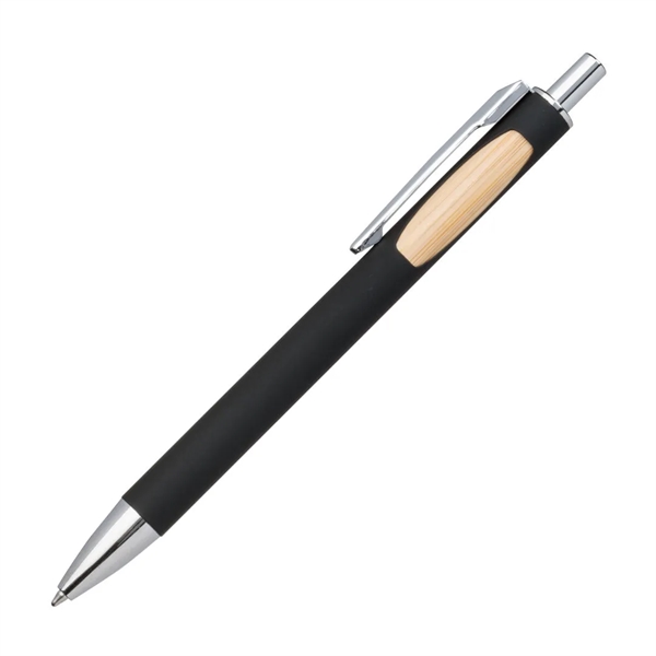 Sylvia Clicker Pen w/Bamboo Accent - Sylvia Clicker Pen w/Bamboo Accent - Image 1 of 9