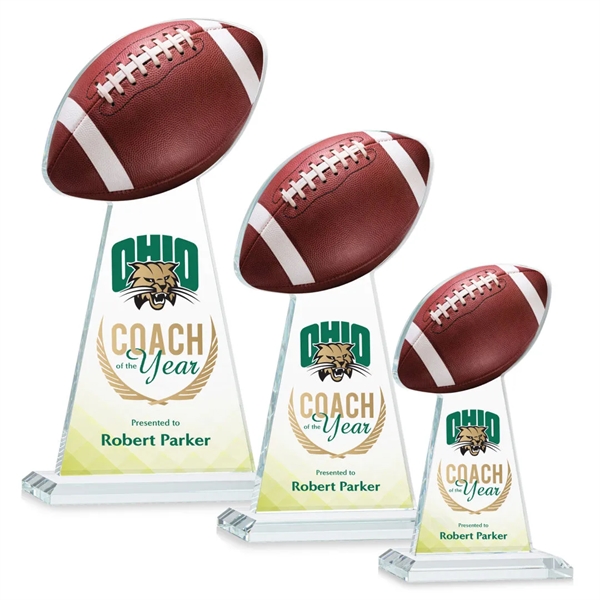 Edenwood Football VividPrint™ Award - Clear