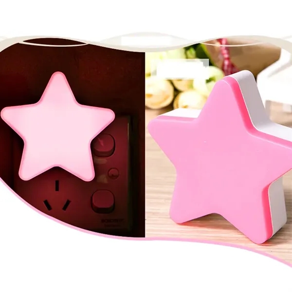 ABS Star Light Controlled Induction LED Night Lamp - ABS Star Light Controlled Induction LED Night Lamp - Image 1 of 3